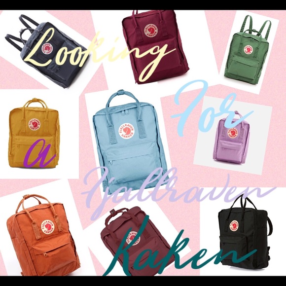 Fjallraven Handbags - ISO ///// looking for a Fjallraven Kaken 😁